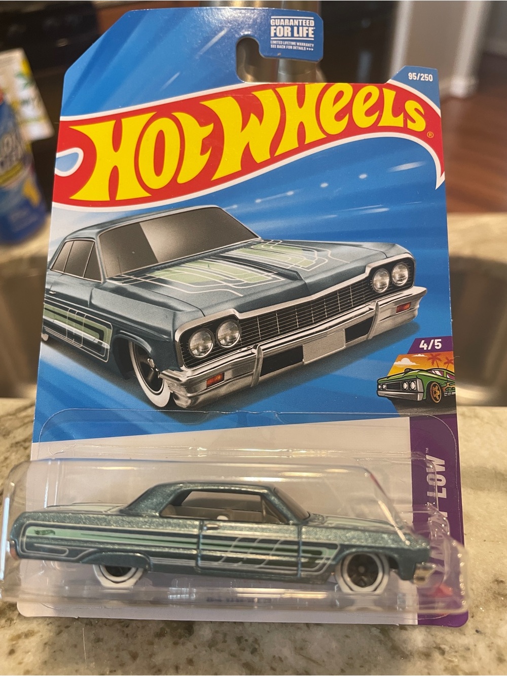 Hot Wheels 64 Impala, 4/5 Layin' Low, 95/250 NIP